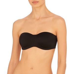Natori Women’s Adapt Bandeau Underwire Bra with Removeable Straps(Black)