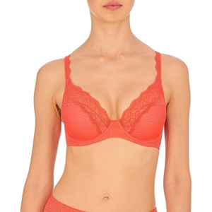 Natori Womens Beyond Convertible Contour Underwire(Bright Coral/Blossom)