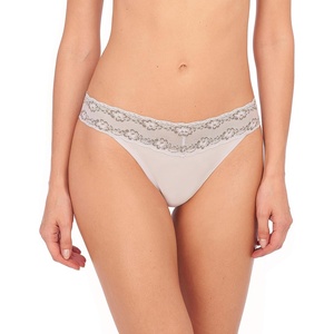 Natori Women’s Bliss Cotton Girl Brief Panty 3-Pack(Mink/Mineral)