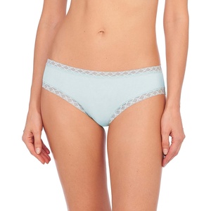 Natori Women’s Bliss Cotton Girl Brief Panty(Aqua Sky)