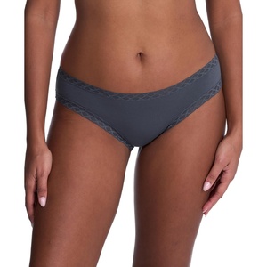 Natori Women’s Bliss Cotton Girl Brief Panty(Ash Navy)