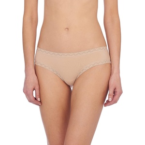 Natori Women’s Bliss Cotton Girl Brief Panty(Cafe)