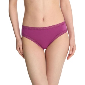 Natori Women’s Bliss Cotton Girl Brief Panty(Crushed Berry)