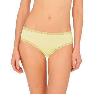 Natori Women’s Bliss Cotton Girl Brief Panty(Lime Cream)
