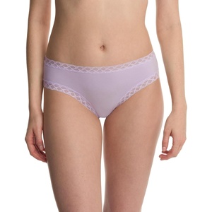 Natori Women’s Bliss Cotton Girl Brief Panty(Purple Pearl)