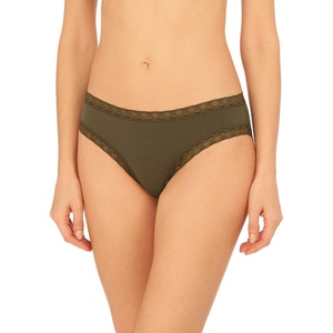 Natori Women’s Bliss Cotton Girl Brief Panty(Thyme)