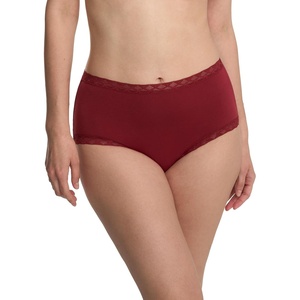Natori Women’s Bliss Full Brief(Dk Red)