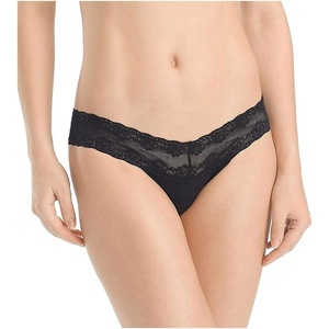 Natori Women’s Bliss Perfection O/s Thong(Black)