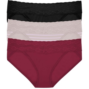 Natori Women’s Bliss Perfection O/s V-Kini(Vapor Stripe Print)