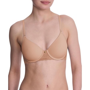 Natori Women’s Bliss Perfection Seamless T-Shirt Bra(Buff)