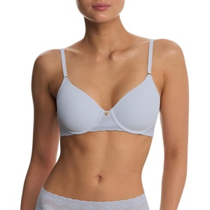 Natori Women’s Bliss Perfection Seamless T-Shirt Bra(Frosted Sky)