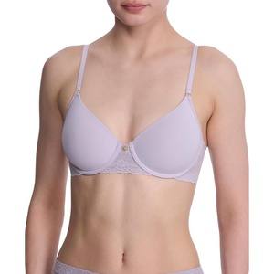 Natori Women’s Bliss Perfection Seamless T-Shirt Bra(Grey Lilac)