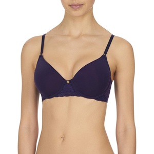 Natori Women’s Bliss Perfection Seamless T-Shirt Bra(Midnight Navy)