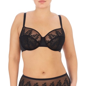 Natori Women’s Frame Full FIT Unlined Underwire Bra Black 36C