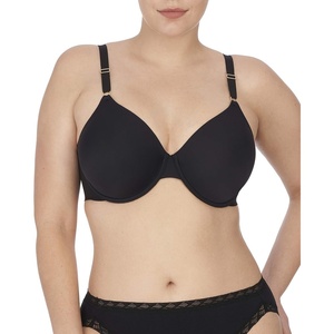 Natori Women’s Pure Luxe Custom Coverage Contour Uw(Black)