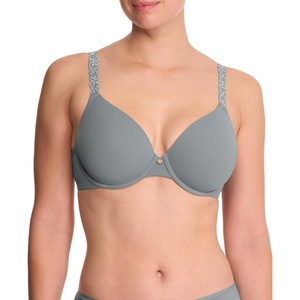 Natori Women’s Pure Luxe Custom Coverage Contour Uw(Seaglass/Mink)