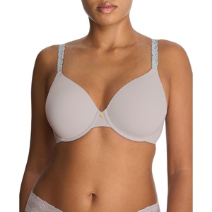 Natori Women’s Pure Luxe Custom Coverage Contour Uw(Vapor/Misty Blue)