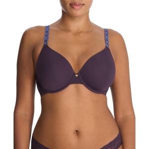 Natori Women’s Pure Luxe Custom Coverage Contour Uw(Verbena/Seascape)