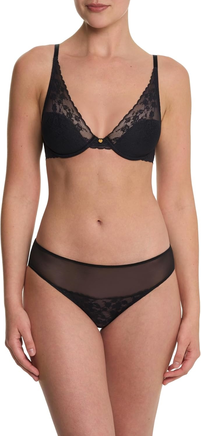 image:imageNatori Womens Cherry Blossom Convertible Contour BraBlack