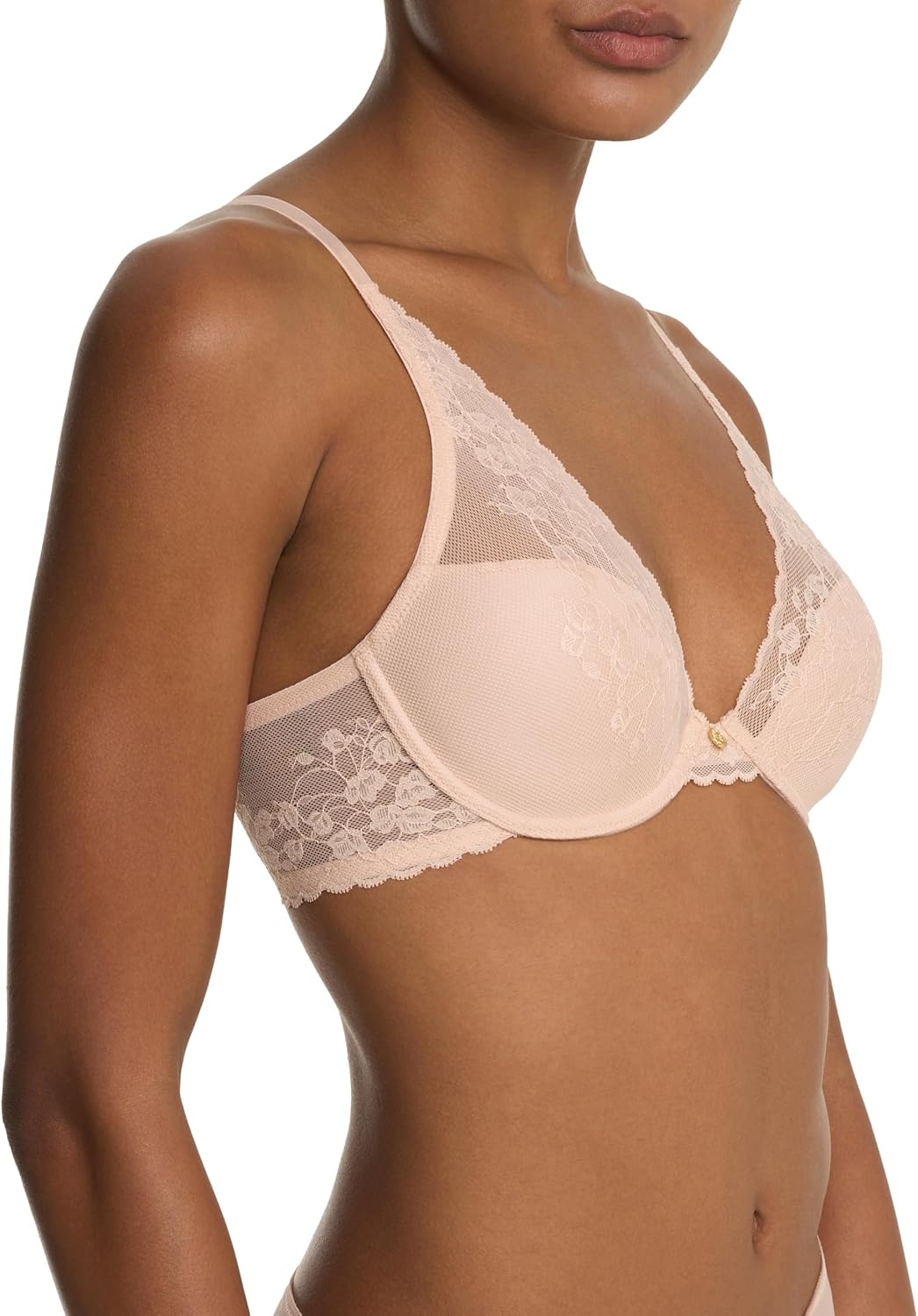 image:imageNatori Womens Cherry Blossom Convertible Contour BraCameo Rose