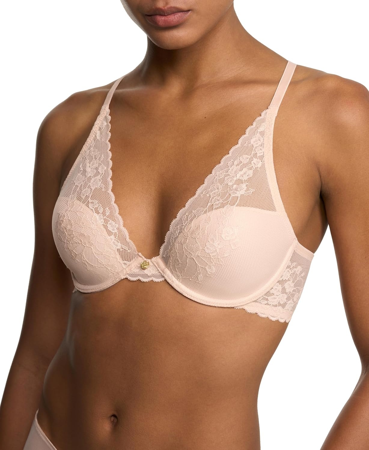 image:imageNatori Womens Cherry Blossom Convertible Contour BraCameo Rose
