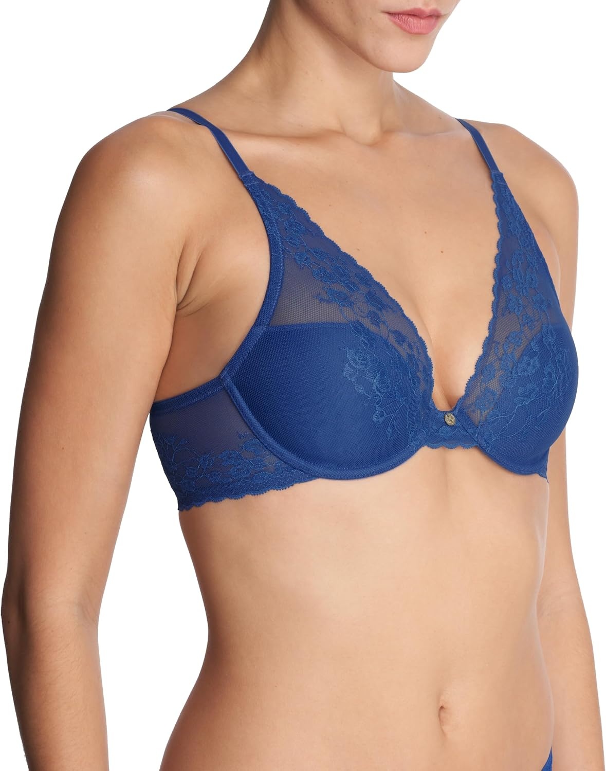 image:imageNatori Womens Cherry Blossom Convertible Contour BraCobalt
