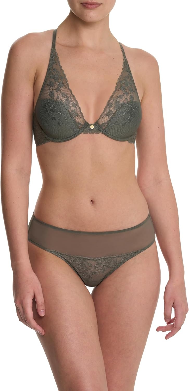 image:imageNatori Womens Cherry Blossom Convertible Contour BraFlint