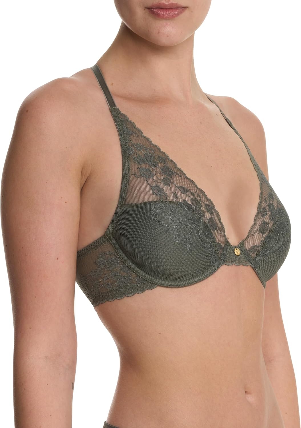 image:imageNatori Womens Cherry Blossom Convertible Contour BraFlint