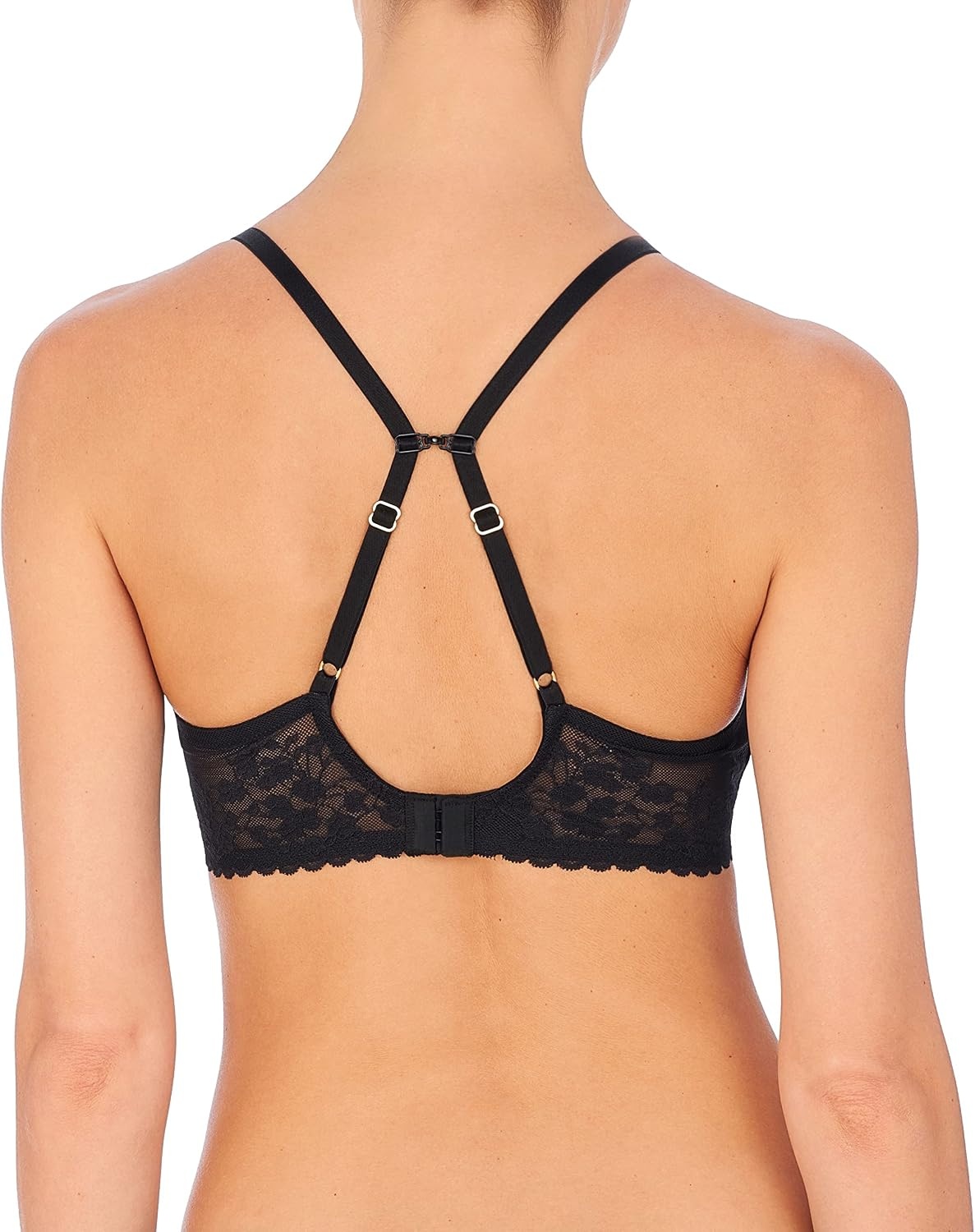 image:imageNatori Womens Cherry Blossom Convertible Spacer BraBlack
