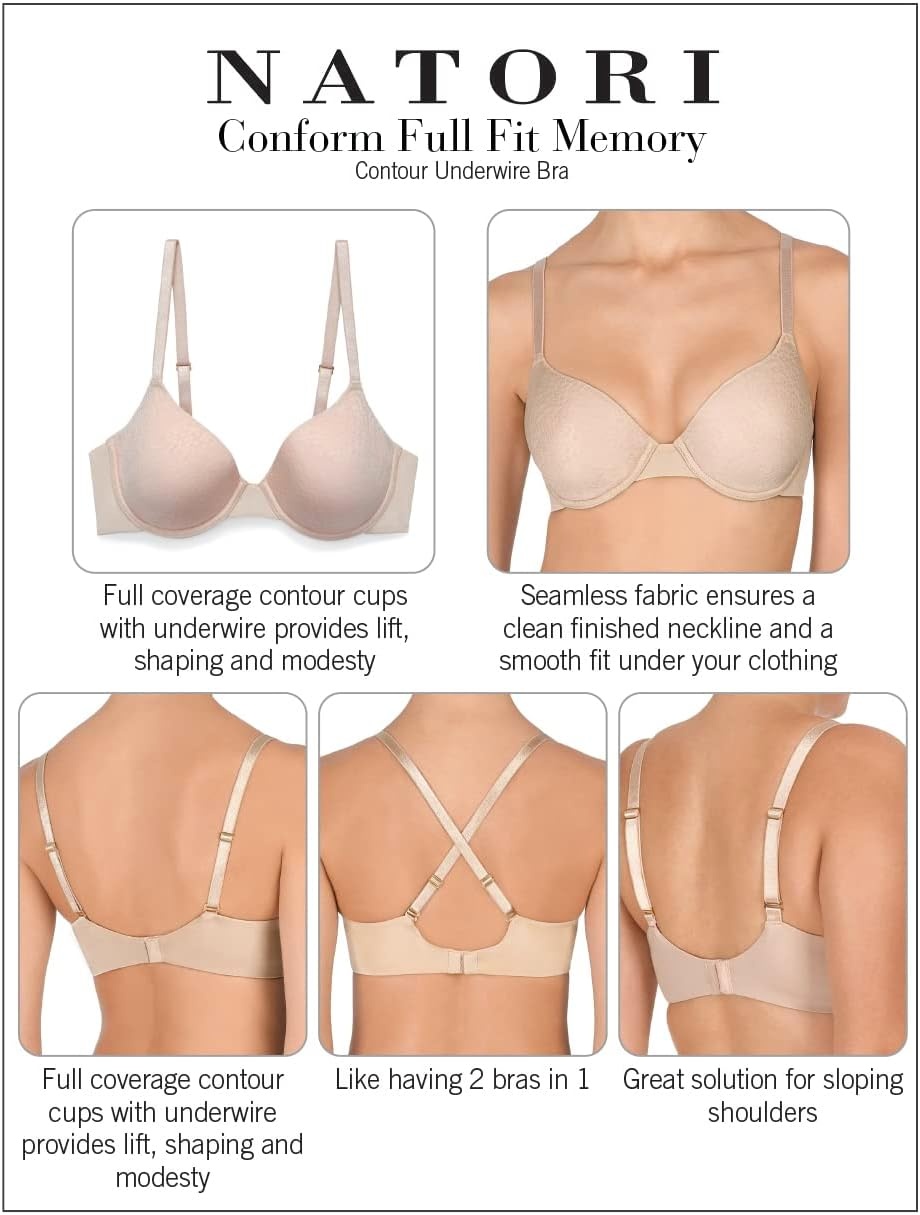image:imageNatori Womens Conform Ff Memory Contour UwLight Mocha