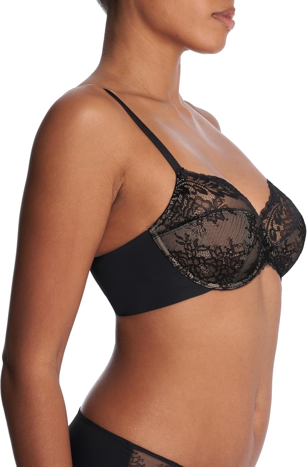image:imageNatori Womens Feathers Refresh Full Fit UnderwireBlackCafe