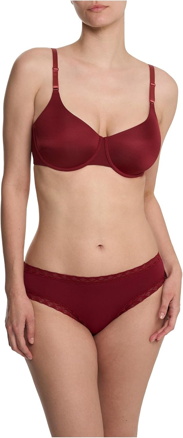 image:imageNatori Womens Liquid Full Fit Contour UnderwireDark Red