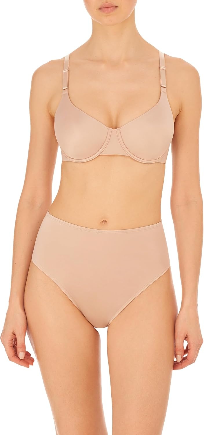 image:imageNatori Womens Liquid Full Fit Contour UnderwireLt Mocha
