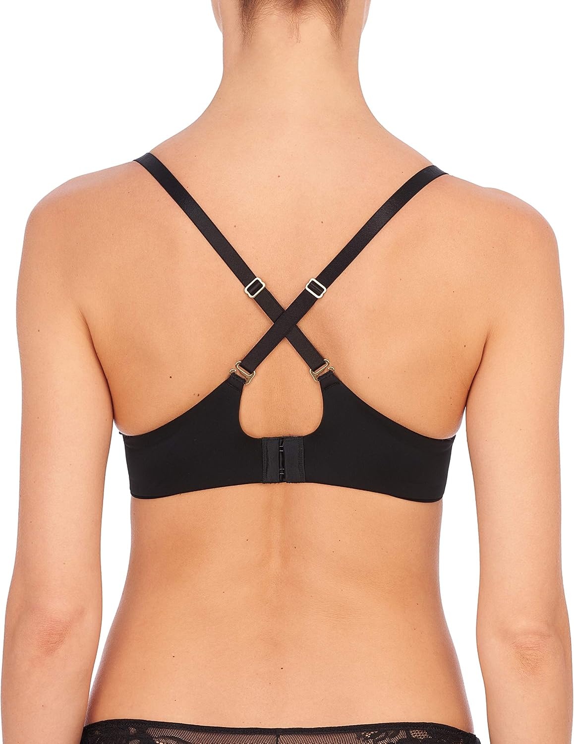 image:imageNatori Womens Natori Avail Full Figure Convertible Contour Underwire BraBlack