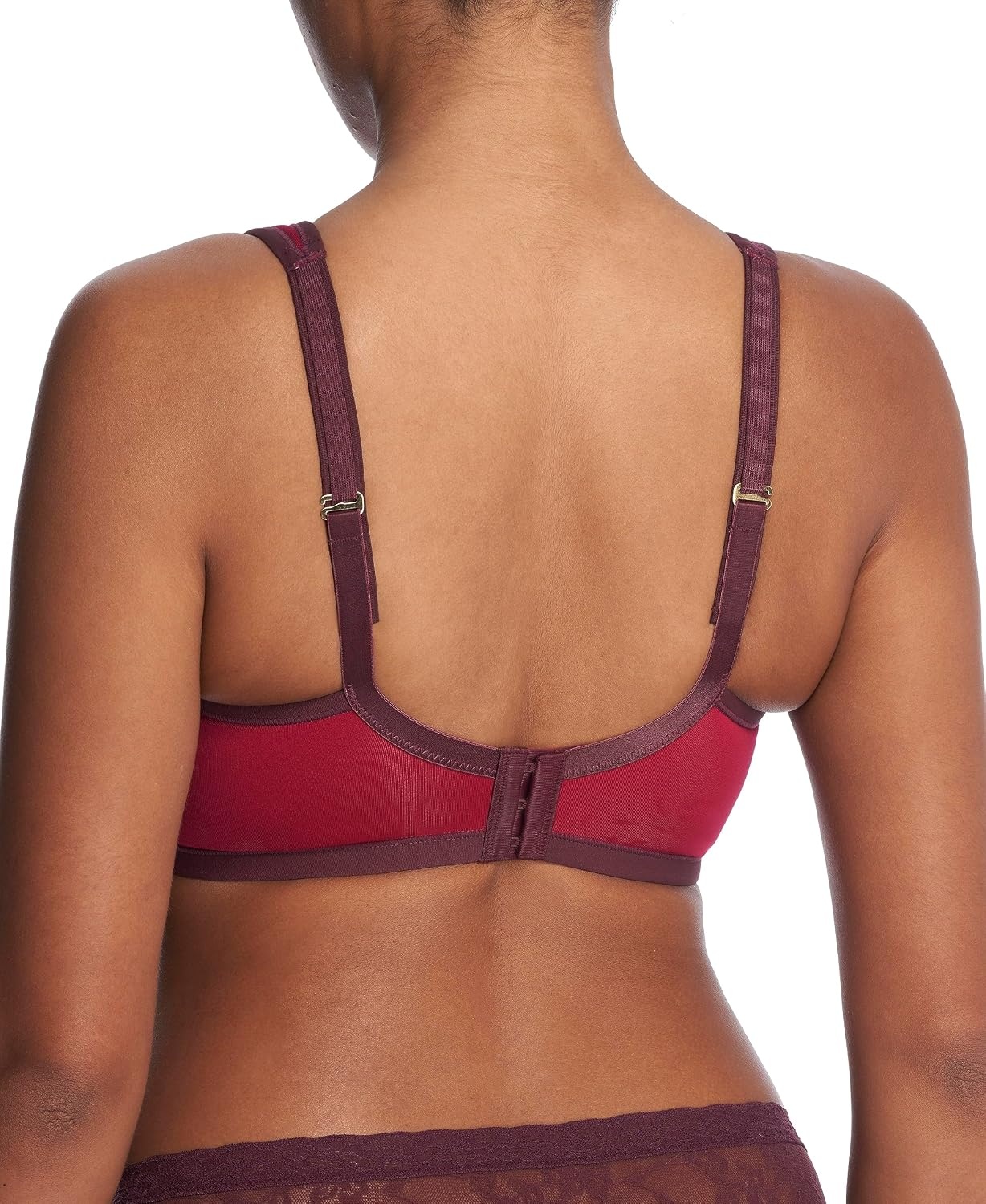 image:imageNatori Womens Natori Yogi Contour Convertible Sports BraCrushed VelvetVino