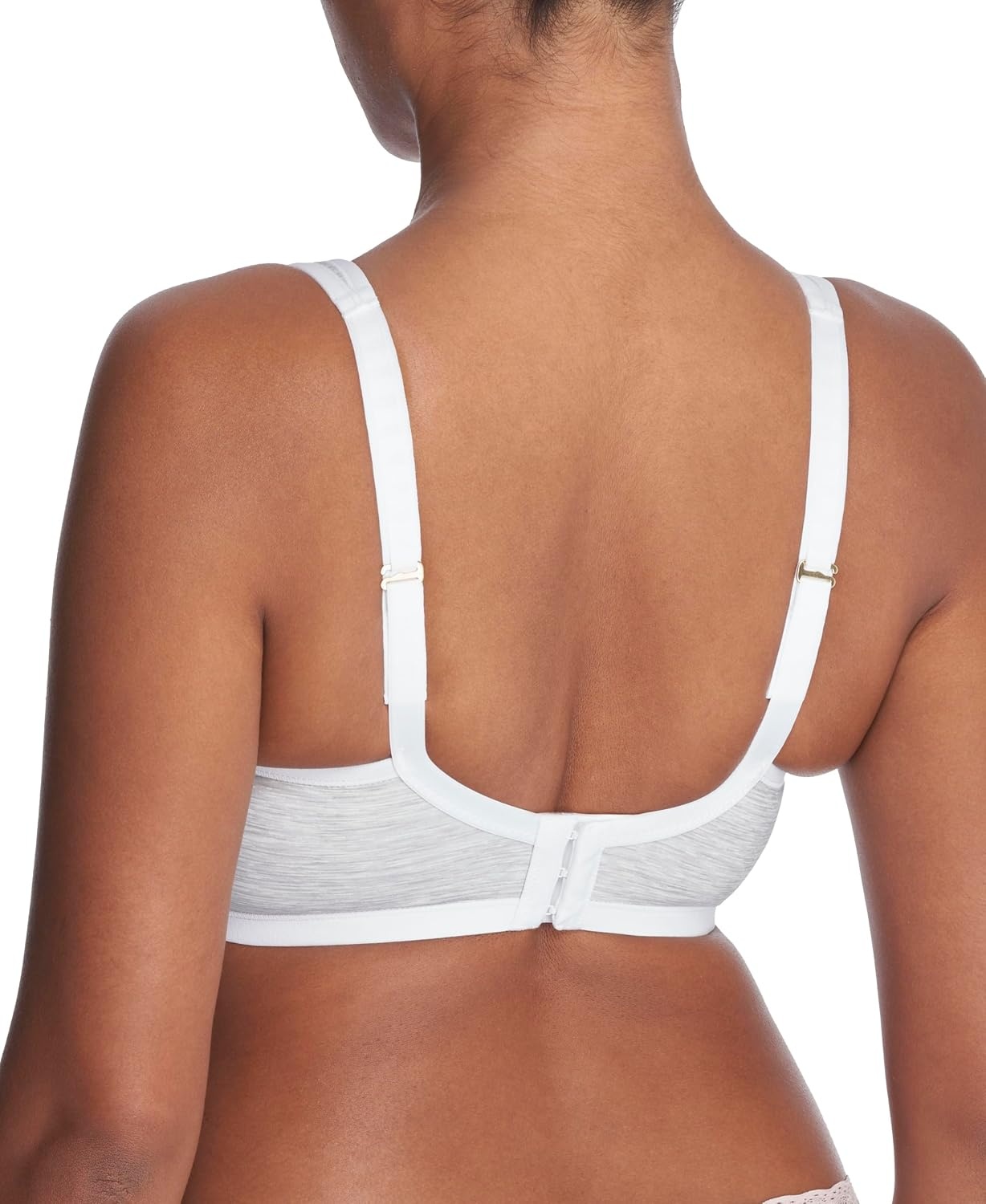 image:imageNatori Womens Natori Yogi Contour Convertible Sports BraFeather GreyWhite