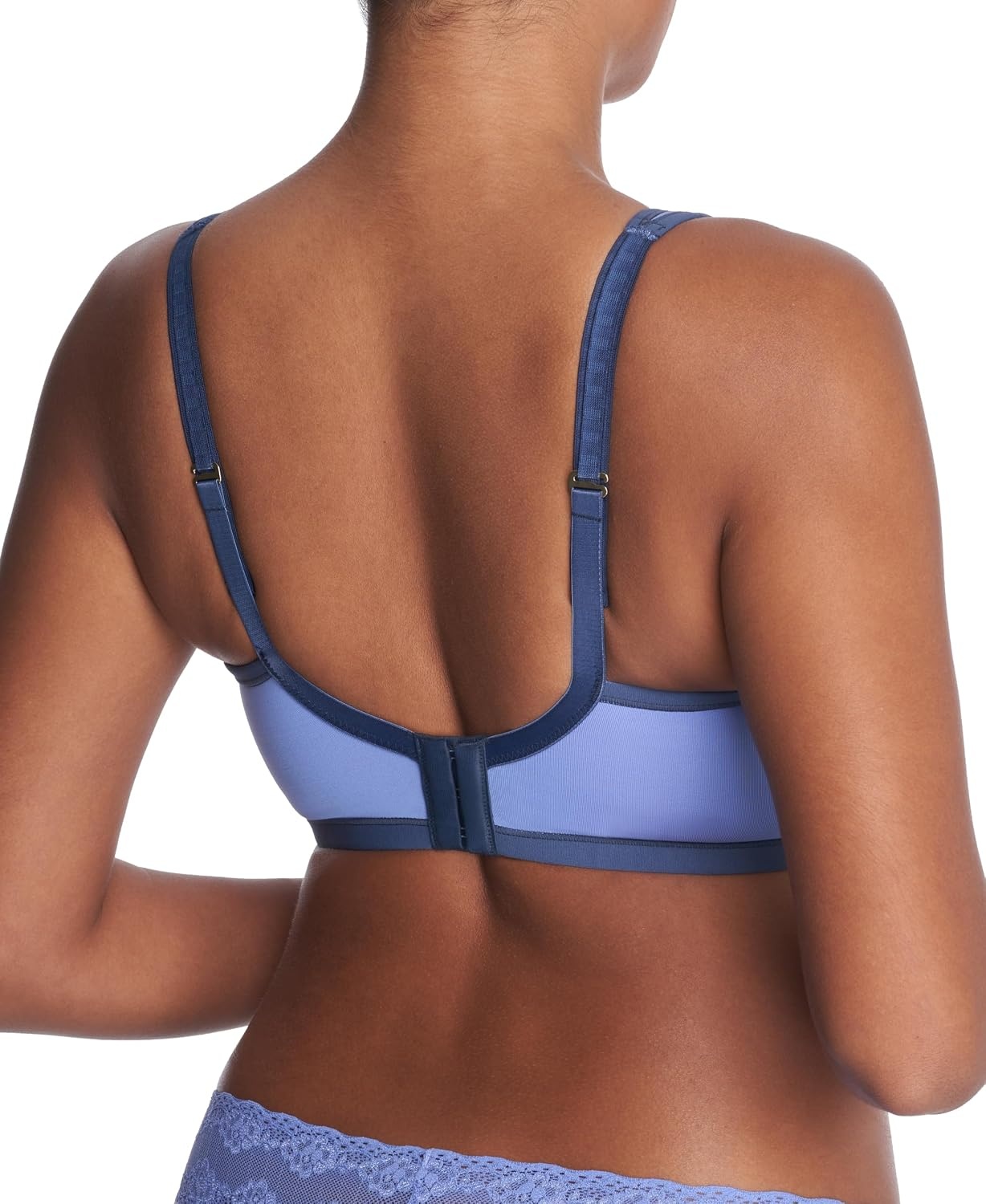 image:imageNatori Womens Natori Yogi Contour Convertible Sports BraFrench BlueNight Blue