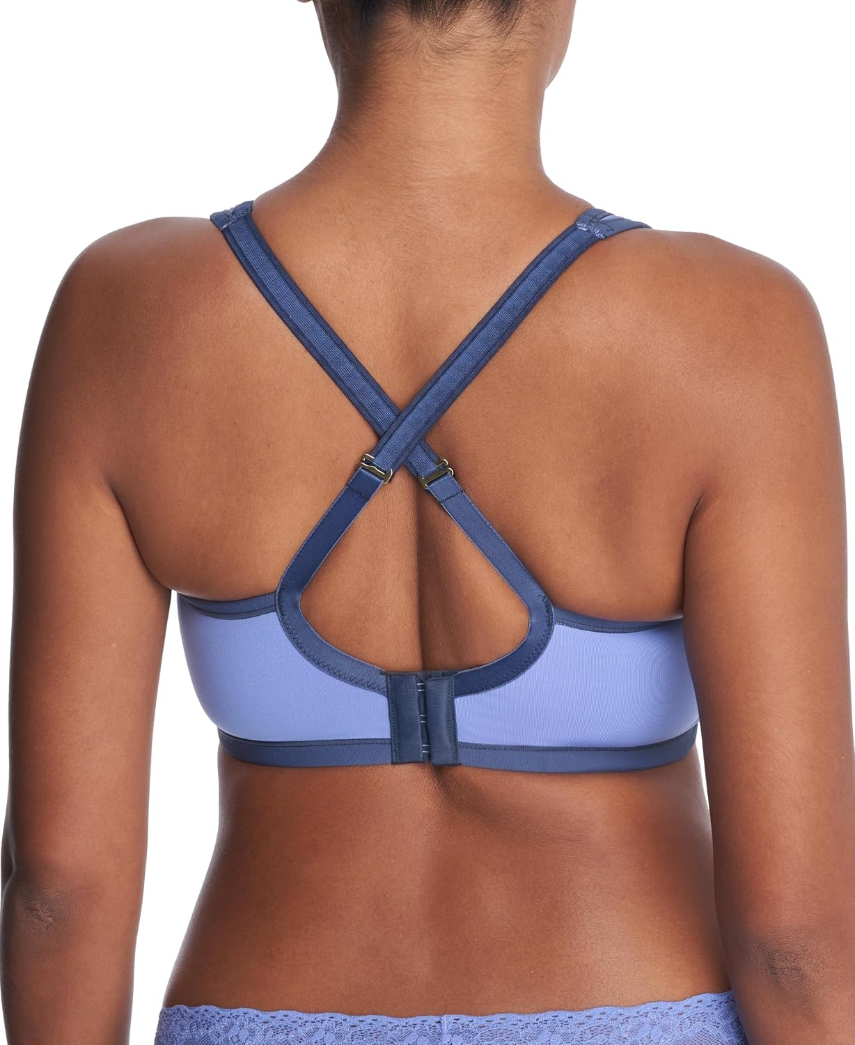 image:imageNatori Womens Natori Yogi Contour Convertible Sports BraFrench BlueNight Blue