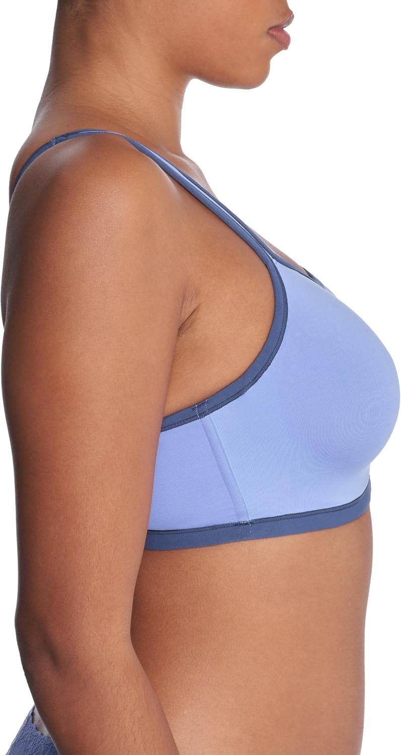 image:imageNatori Womens Natori Yogi Contour Convertible Sports BraFrench BlueNight Blue