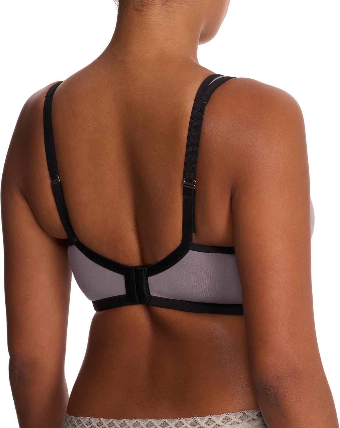 image:imageNatori Womens Natori Yogi Contour Convertible Sports BraGreyBlack