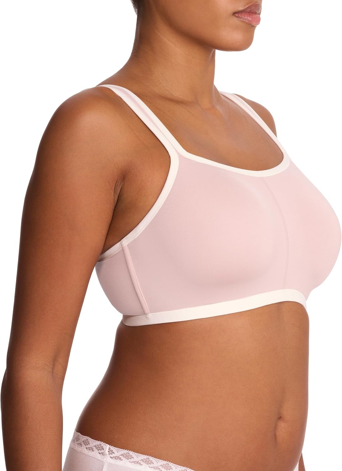 image:imageNatori Womens Natori Yogi Contour Convertible Sports BraLight Mocha Light Ivory