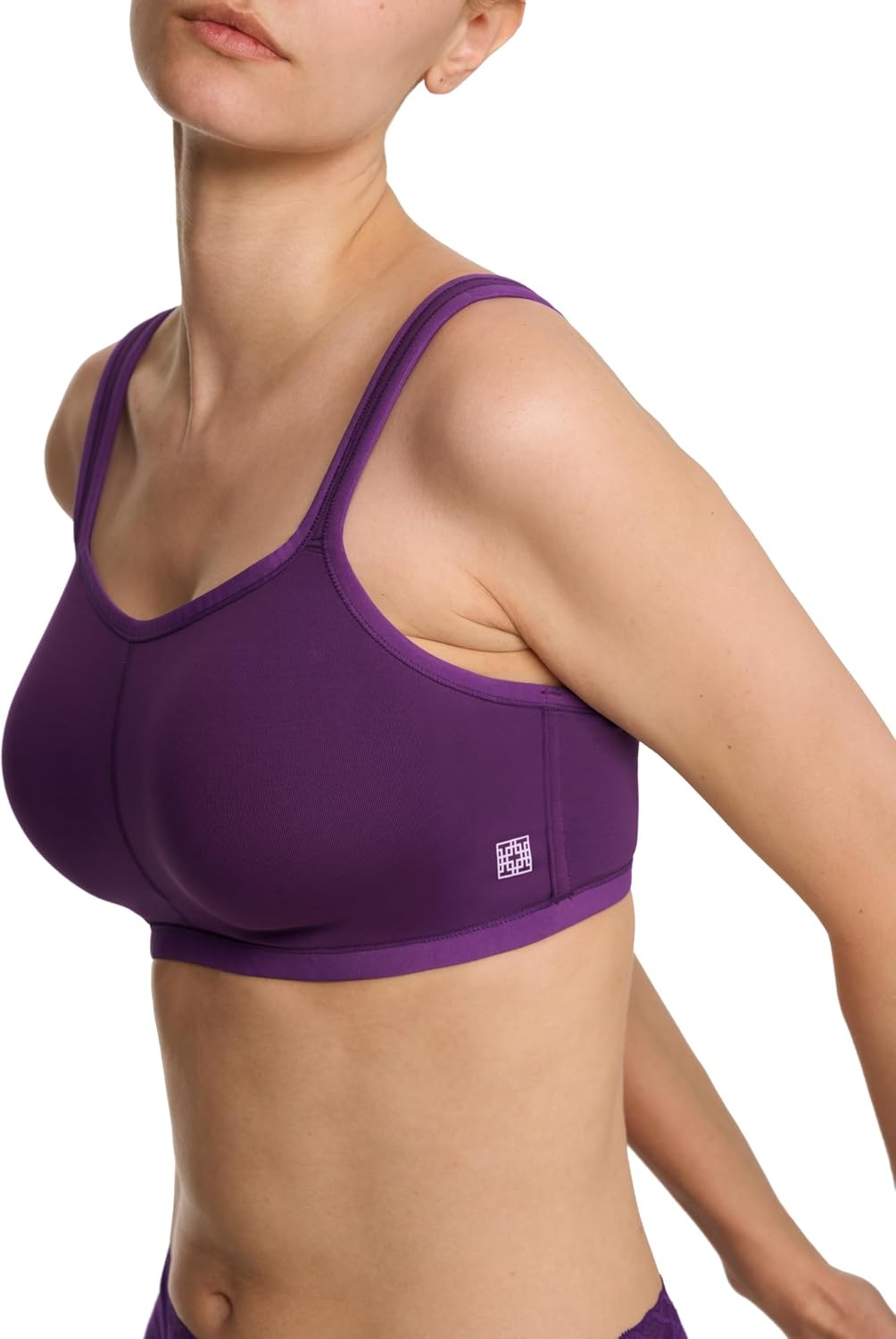 image:imageNatori Womens Natori Yogi Contour Convertible Sports BraVivid Grape