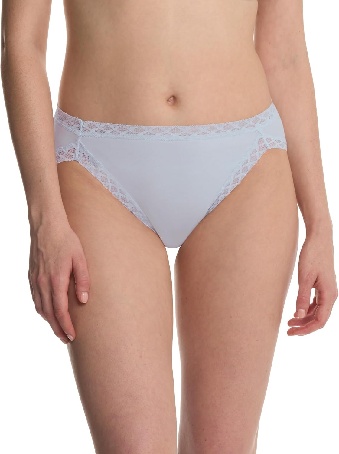 image:imageNatori Womens Pima Bliss French Cut Briefs 3 PackFrosted SkyBlue MistViolet Tulip