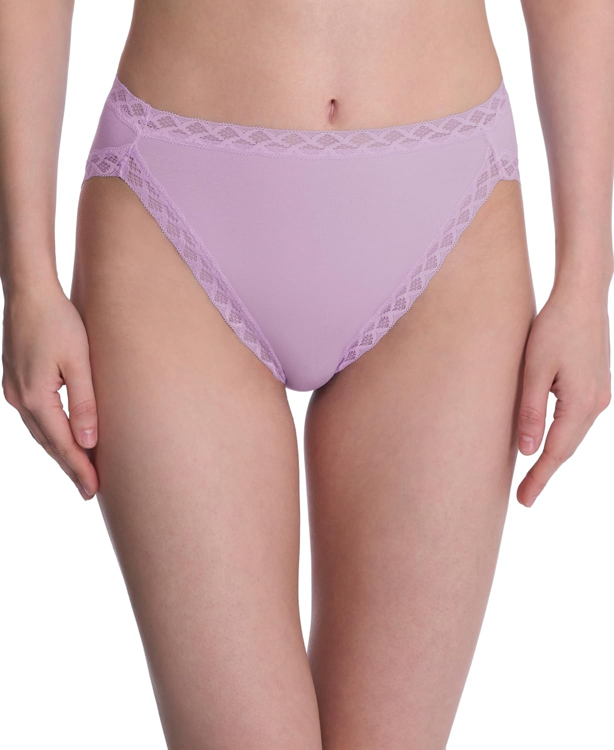 image:imageNatori Womens Pima Bliss French Cut Briefs 3 PackFrosted SkyBlue MistViolet Tulip