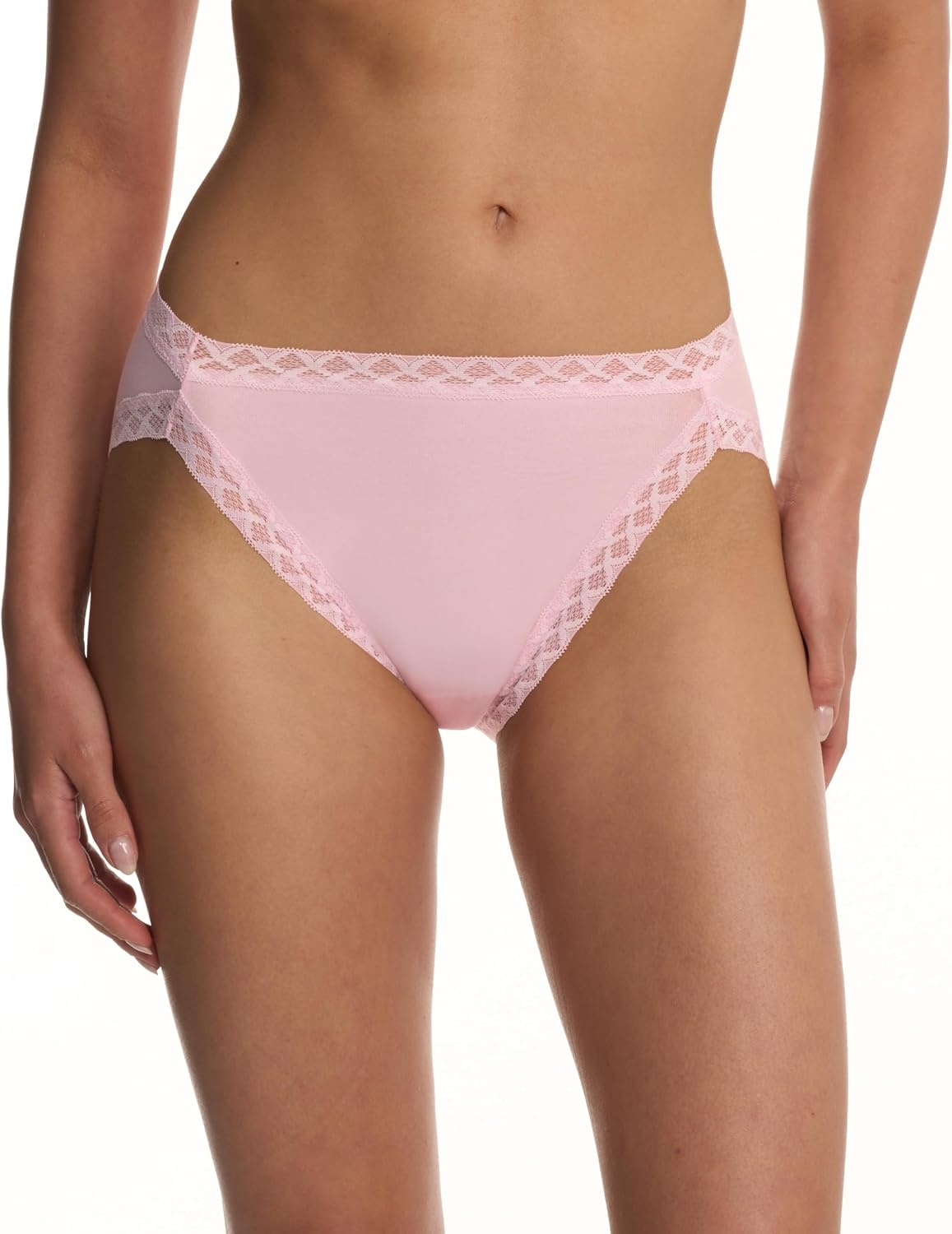 image:imageNatori Womens Pima Bliss French Cut Briefs 3 PackIvry RseSky GreenDelicte Rse