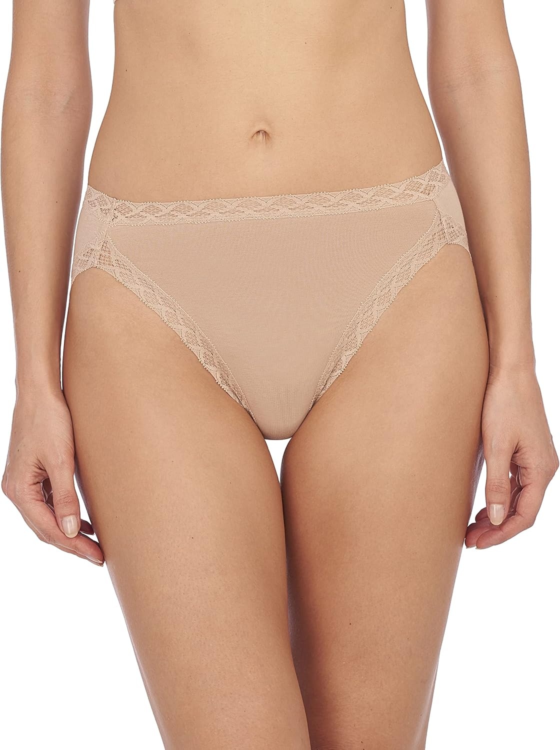 image:imageNatori Womens Pima Bliss French Cut Briefs 3 PackQuarryPink SkyCafe