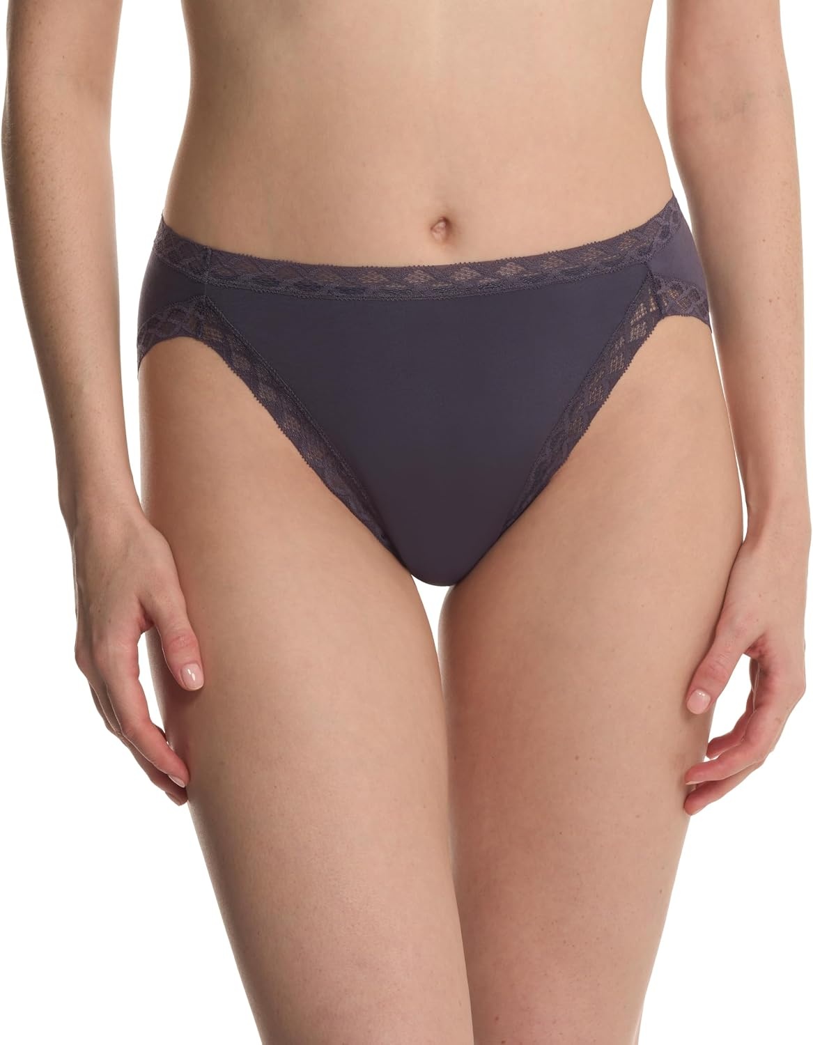 image:imageNatori Womens Pima Bliss French Cut Briefs 3 PackTwilight HazePurple PearlGreystone