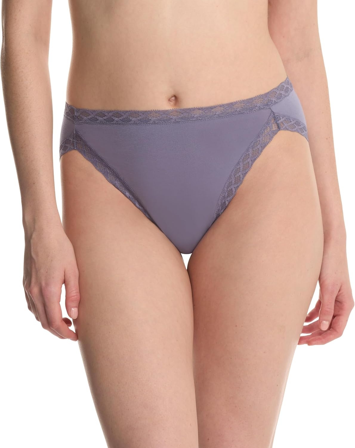 image:imageNatori Womens Pima Bliss French Cut Briefs 3 PackTwilight HazePurple PearlGreystone