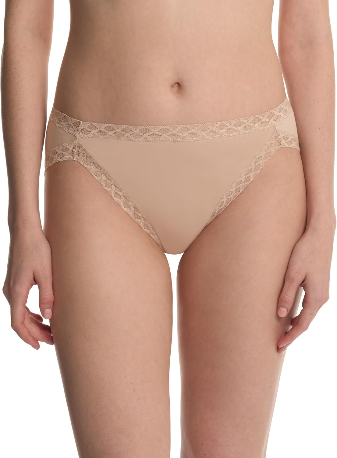 image:imageNatori Womens Pima Bliss French Cut Briefs 3 PackViolet TulipLight MochaBlue Mist