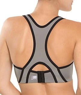image:imageNatori Womens Power Yogi High Impact Underwire Racerback Sport BraWhiteGrey